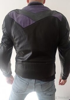 Kožená moto bunda