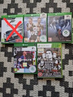 XBOX hry. Cena za všetko.