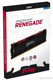 Kingston FURY 32 GB KIT DDR4 3600 MHz CL16 Renegade RGB 1Gx8