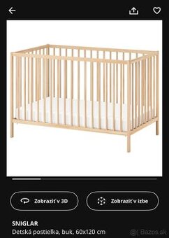 Postielka IKEA Sniglar
