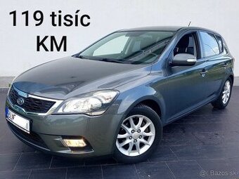 ✅KIA CEED 1.4 16v Benzín 66kw ✅Prvý majiteľ ✅ Model 2011