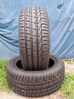 Ponúkam 2 letné pneumatiky Pirelli PZero 235/50 R19