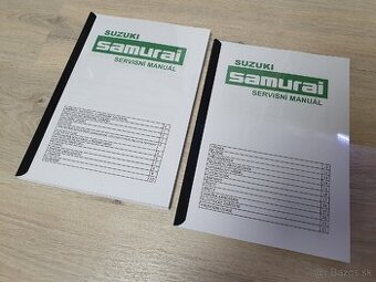 Suzuki Samurai 1.3 - servisný manual