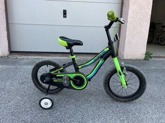 Bicykel Leader Fox Keno 14 black 2018 - detský bicykel
