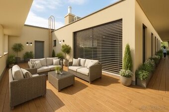 EXKLUZÍVNY 2 IZBOVÝ PENTHOUSE S 50M2 TERASOU BA1