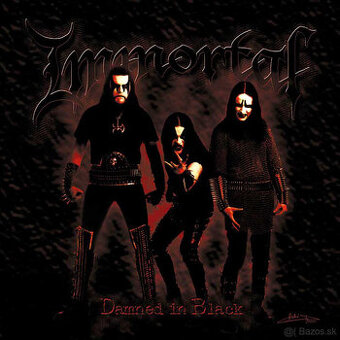 PREDÁM ORIGINÁL CD - IMMORTAL - Damned In Black 2000