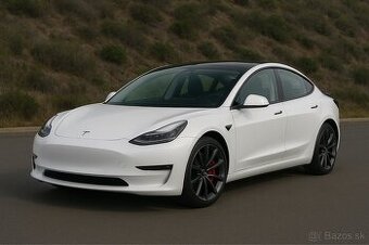Prenájom Tesla model 3 PERFORMANCE 😈