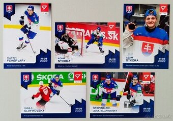 Hokejové kartičky HOKEJOVÉ SLOVENSKO 2022+2023 - L I V E