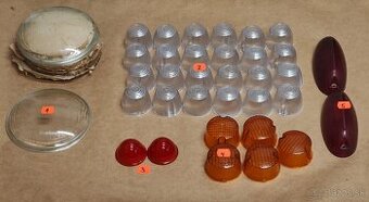 Predám sklíčka/plastové kryty