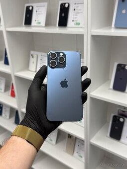 ZÁRUKA 2 ROKY /  Apple iPhone 15 Pro Max 256GB Blue Titan