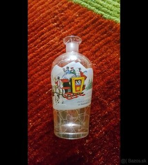 Rucne malovana karafa