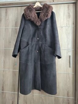 Kožuch z pravej brúsenej kože