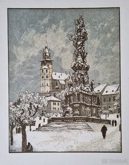 Karel Vik-Námestie v Kremnici.