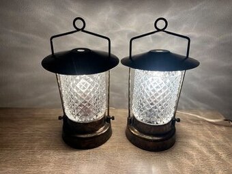 Retro lampy Kamenický Šenov