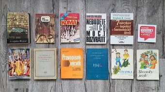 Knihy, všetko za 10 EUR.