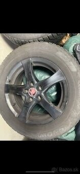 Na predaj kompletné zimné pneu 16´ + al disky Škoda superb 3