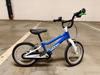 Woom 2 – detský bicykel (14”) so stojanom