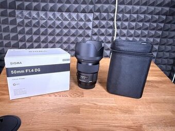 Sigma 50mm f/1.4 DG HSM Art, baj. Canon EF