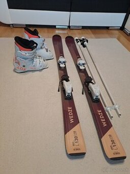 detský lyžiarsky set lyže-palice-lyžiarky