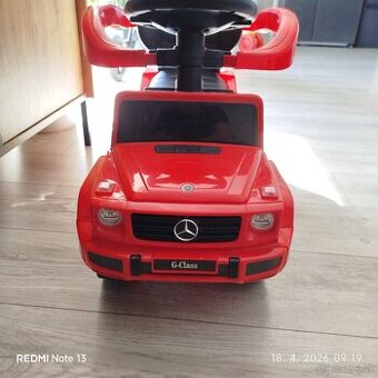 Odrážadlo s vodiacou tyčou