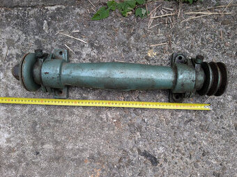 Hriadeľ na cirkulár - 56cm, remenica na 2 remene