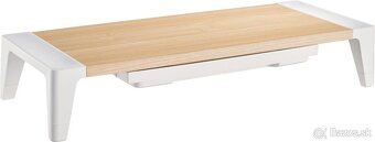 Podstavec pod monitor AlzaErgo Riser ER230 biely