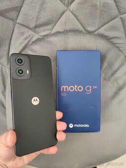 Moto g34 5G 4/128GB Charcoal Black