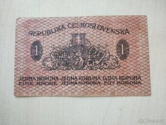 predám staré bankovky československo