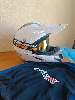 Predám LS2 MX433 prilbu s novými okuliarmi