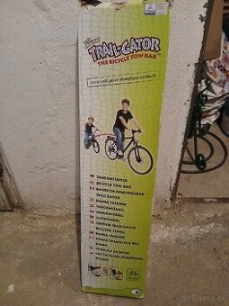 Tandem na bicykel na ťahanie deti