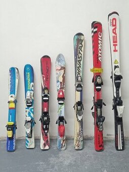 Predám detské lyže 78; 80; 88; 90; 110; 120; 127 cm