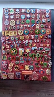 Odznaky futbalove, banicke, sportove