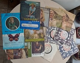MALE LP PLATNE VONDRACKOVA,ZAGOROVA - IBA OSOBNÝ ODBER