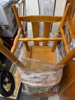 2 ks drevenych stoliciek - 1