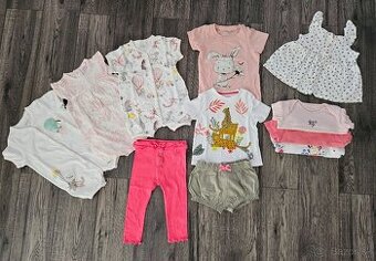 Letný balík oblečenia pre dievčatko 80