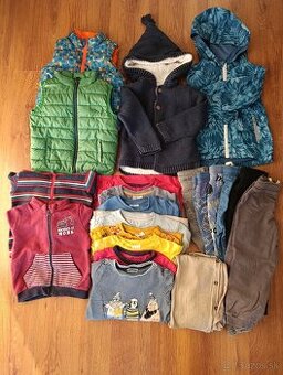 Oblečenie 92-98 chlapec 24 ks top stav