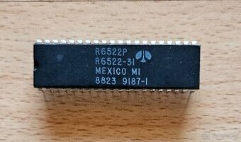 Rockwell 6522P = MOS 6522 VIA pre floppy Commodore, Atari