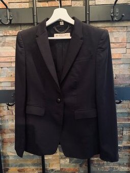 BURBERRY dámske čierne sako veľkosť S