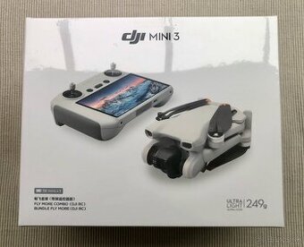 DJI Mini 3 Fly More Combo (DJI RC) - Nový