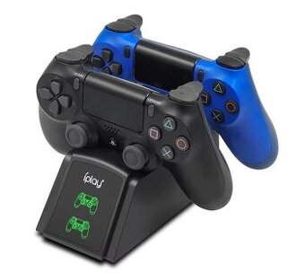 Nová nabíjacia stanica, dokovacia pre 2 kusy PS4 ovládačov