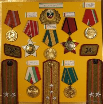 💥Bulharsko zbierka vyznamenaní💥