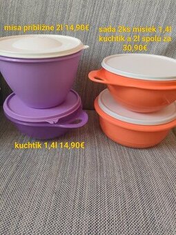 Tupperware rôzne nové veci
