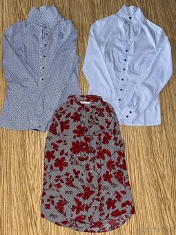 3 dámske blúzky veľ. 34-36/S