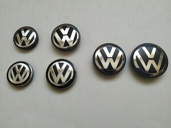 VW stredové krytky disku 56, 63, 65, 70 a 76mm