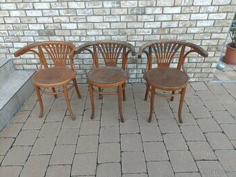 Stolicky thonet 3 kus