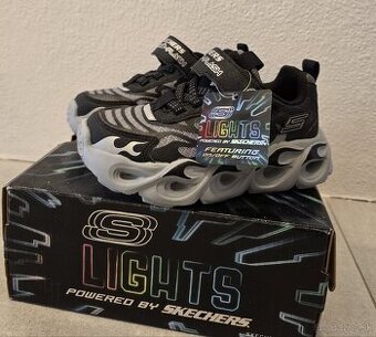 Predám detské tenisky svietiace skechers nové veľkosť 27