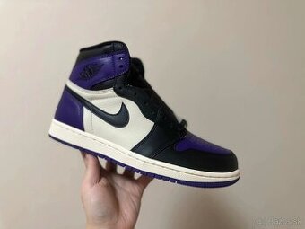 Nike air jordan fialove tenisky