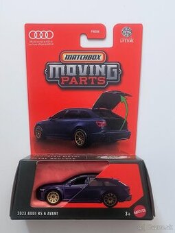Matchbox Moving Parts - 2023 AUDI RS6 Avant - fialový