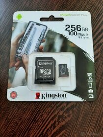 Kingston Canvas Select Plus microSDXC 256GB U3/V30/A1, 100MB