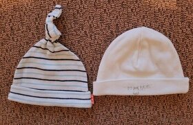 Novorodenecké čiapky 2ks - 1
